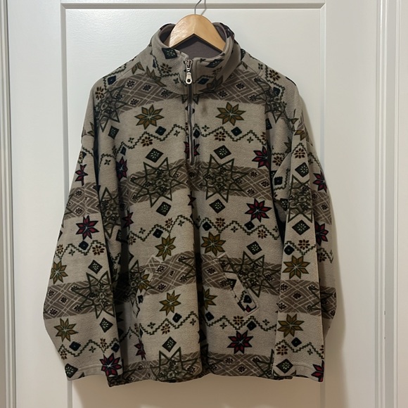 M&S - Cozy Quarter Zip - Patterned - Women’s M/L - Picture 7 of 8